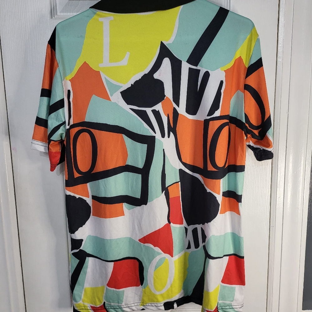 SHEIN Men's Colorblock Shirt Size Small
